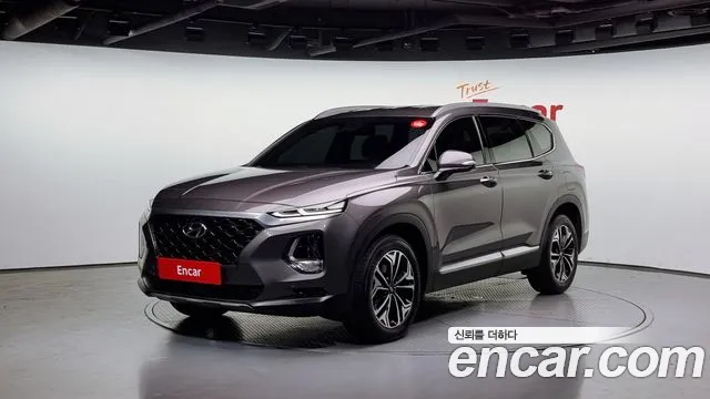 Hyundai Santa Fe TM 2020 Серый из Кореи