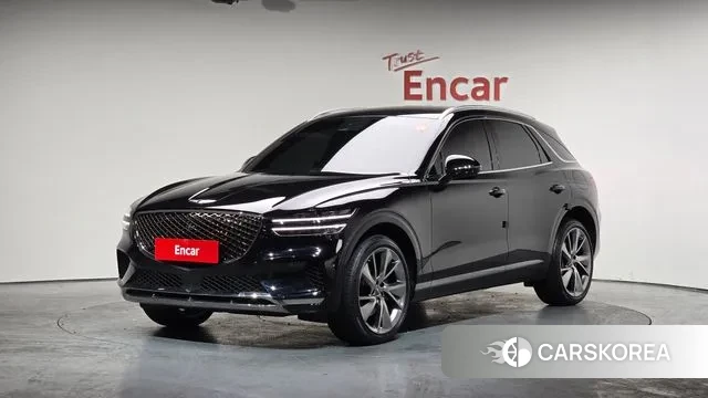 Genesis GV70 2021 Черный из Кореи