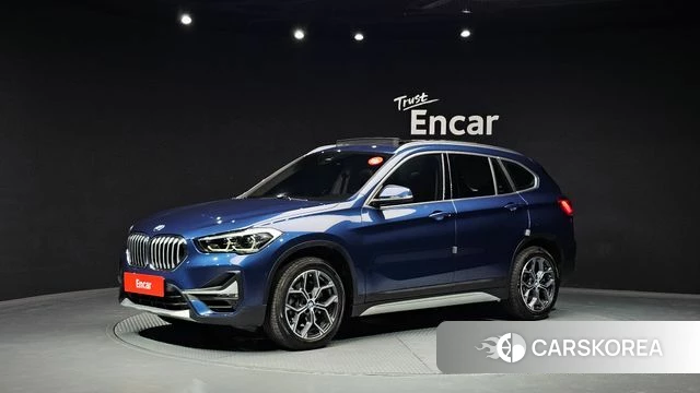 BMW X1 (F48) 2021 Синий из Кореи