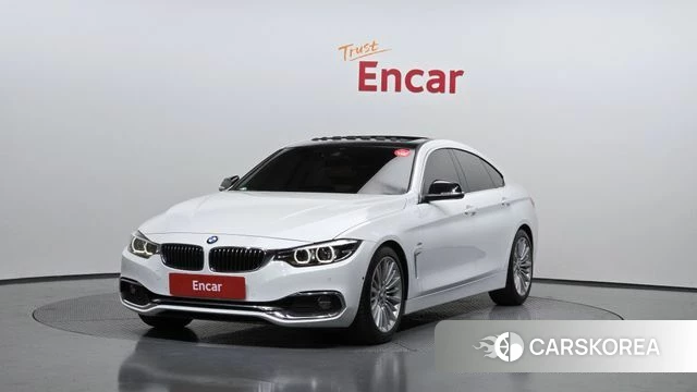BMW 4 Series (F32) 2018 Белый из Кореи