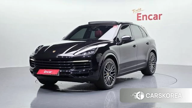 Porsche Cayenne (PO536) 2019 Черный из Кореи