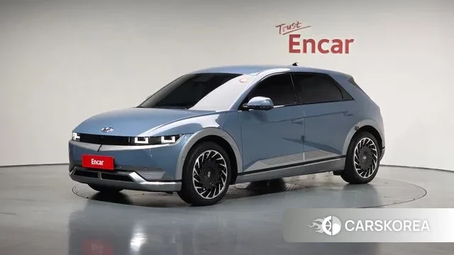 Hyundai Ionic 5 2022 Небесно-голубой из Кореи