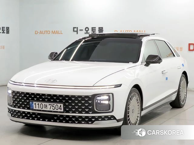 Hyundai Grandeur (GN7) 2024 Белый из Кореи