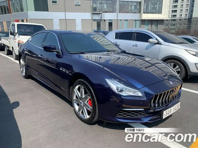 Maserati Quattroporte 2018 Синий из Кореи