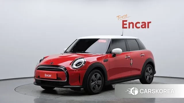 Mini Cooper 2022 Красный из Кореи