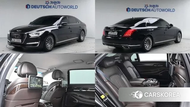 Genesis EQ900 2018 Черный из Кореи