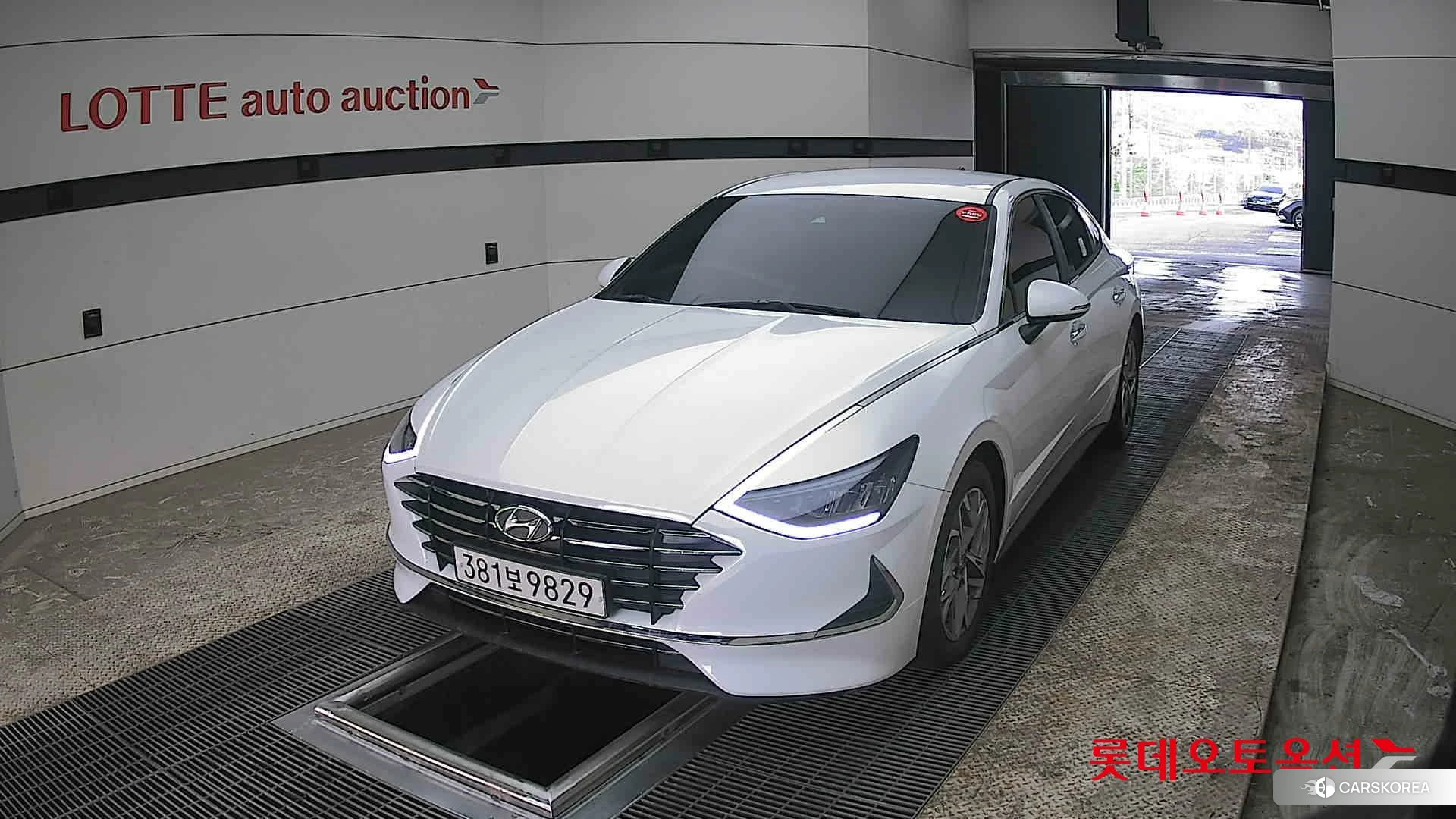 Hyundai Sonata 2021 White cream (optional) из Кореи