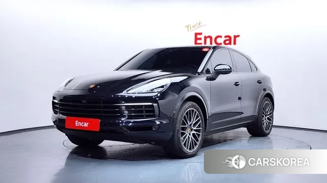 Porsche Cayenne (PO536) 2021 Черный из Кореи