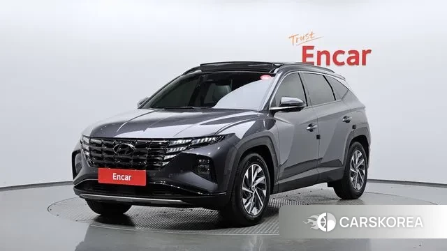 Hyundai Tucson Hybrid (NX4) 2021 Серый из Кореи