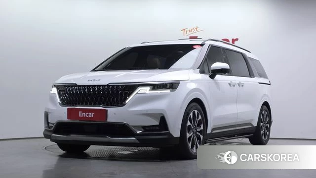 Kia Carnival 4th generation 2023 Белый из Кореи