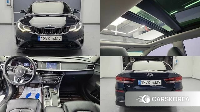 Kia The New K5 2nd generation 2018 Синий из Кореи