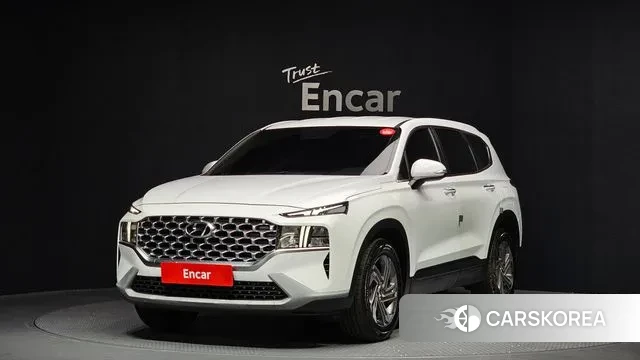 Hyundai The New Santa Fe 2021 Белый из Кореи