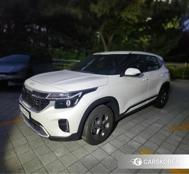 Kia The New Seltos 2024 Жемчужный цвет из Кореи