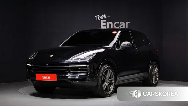 Porsche Cayenne (PO536) 2020 Черный из Кореи