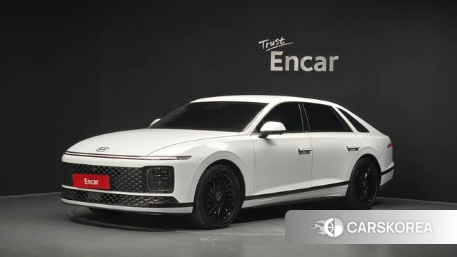 Hyundai Grandeur Hybrid (GN7) 2023 Белый из Кореи
