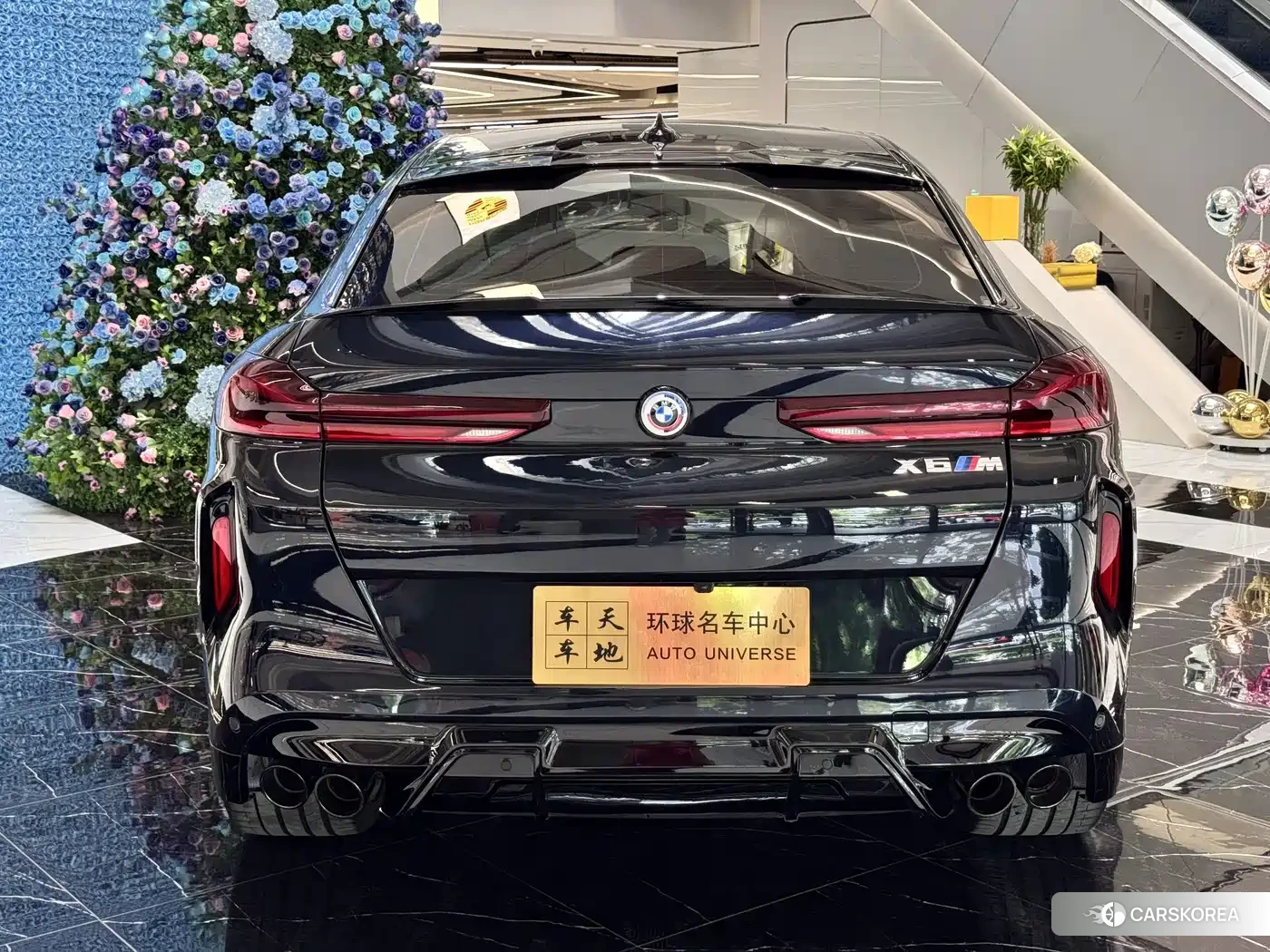 BMW X6 M 2023 Черный из Китая