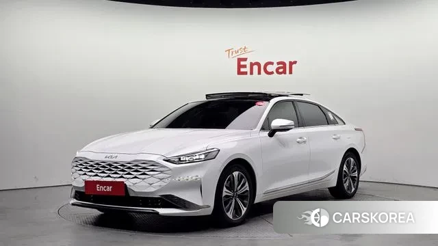 Kia K8 Hybrid 2022 Белый из Кореи