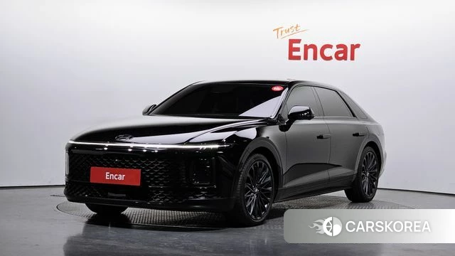 Hyundai Grandeur Hybrid (GN7) 2023 Черный из Кореи