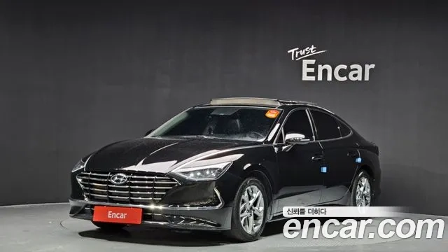Hyundai Sonata (DN8) 2019 Черный из Кореи