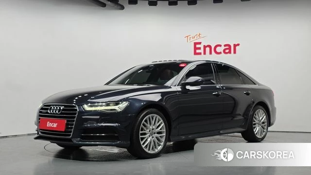 Audi New A6 2018 Синий из Кореи