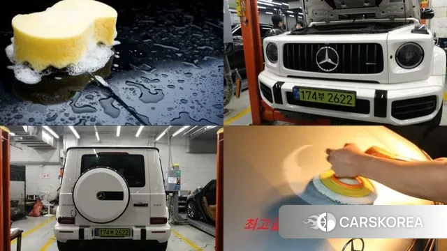 Mercedes-Benz G-Class W463b 2021 Белый из Кореи