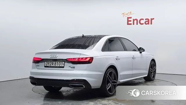 Audi A4 (B9) 2020 Белый из Кореи