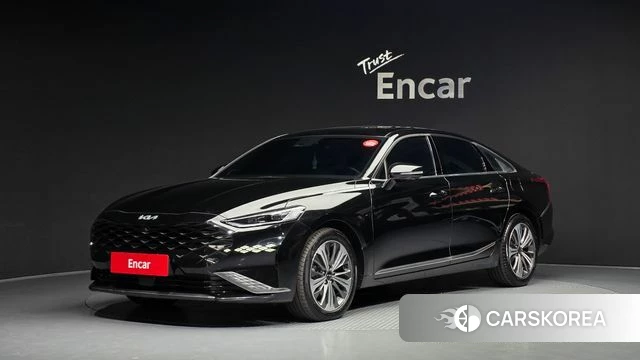 Kia K8 Hybrid 2022 Черный из Кореи