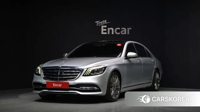 Mercedes-Benz S-Class W222 2018 Серебряный из Кореи