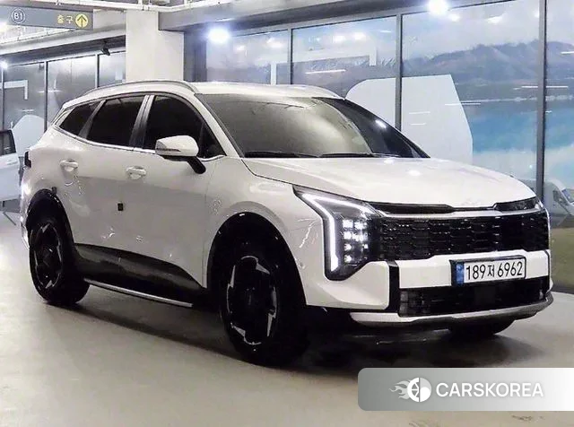 Kia The New Sportage 5th Generation 2024 Белый из Кореи