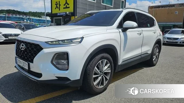 Hyundai Santa Fe TM 2018 Белый из Кореи
