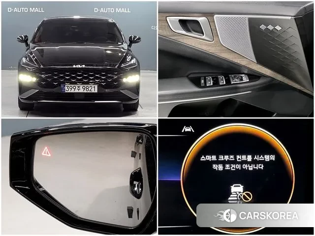 Kia K8 2021 Черный из Кореи