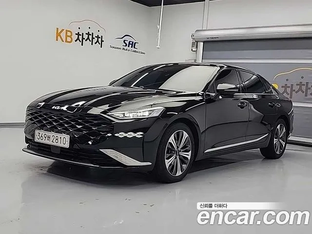 Kia K8 2021 Черный из Кореи