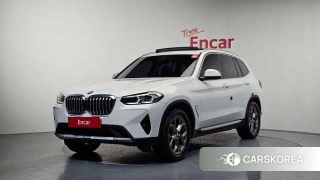 BMW X3 (G01) 2021 Белый из Кореи