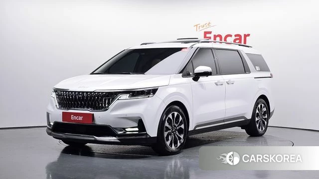 Kia Carnival 4th generation 2023 Белый из Кореи