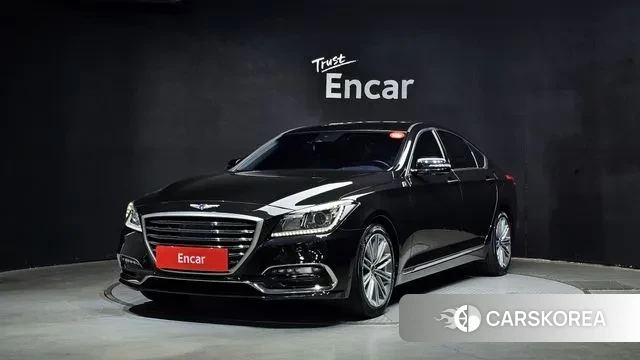 Genesis G80 2018 Черный из Кореи