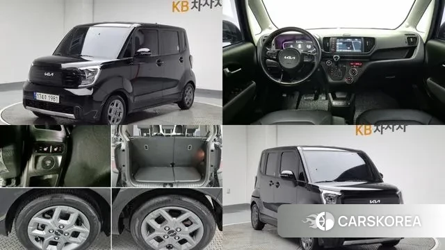 Kia The New Kia Ray 2023 Черный из Кореи