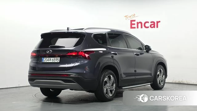Hyundai The New Santa Fe 2021 Серый из Кореи