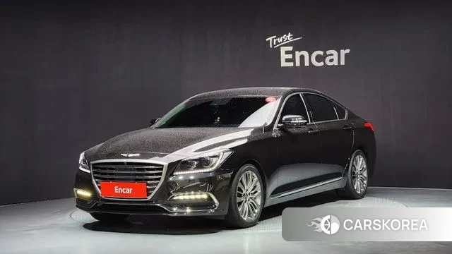 Genesis G80 2018 Черный из Кореи