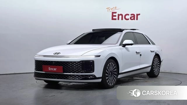 Hyundai Grandeur Hybrid (GN7) 2025 Белый из Кореи