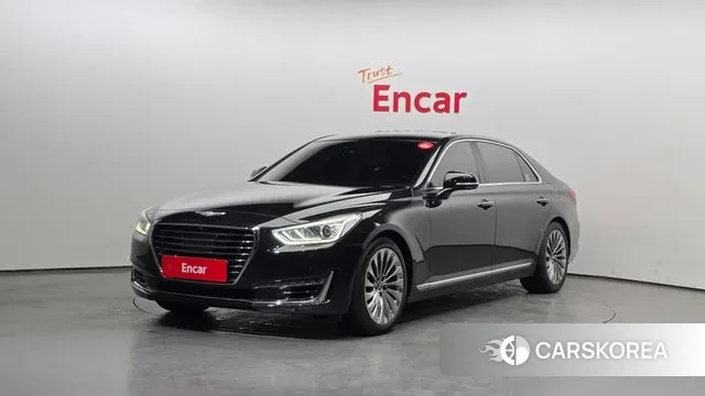 Genesis EQ900 2018 Черный из Кореи