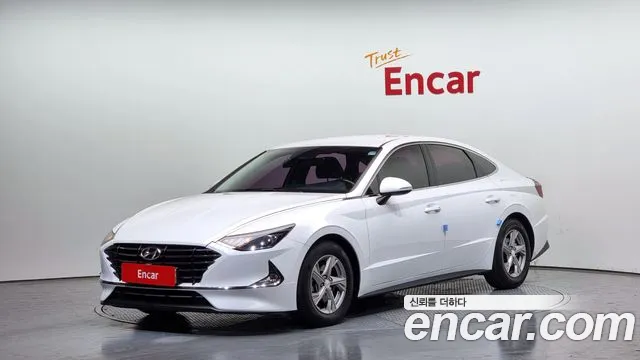 Hyundai Sonata (DN8) 2019 Белый из Кореи
