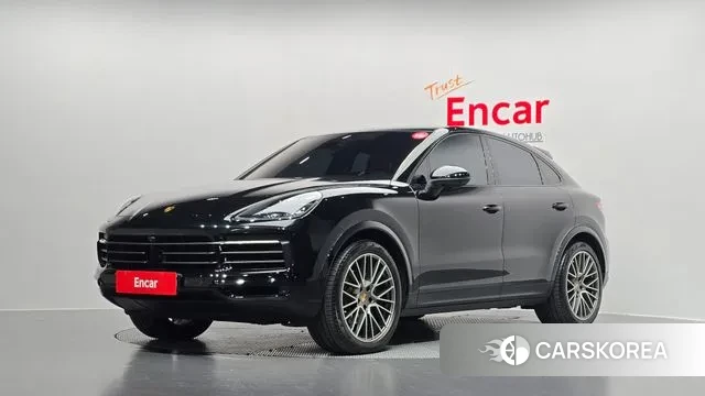 Porsche Cayenne (PO536) 2023 Черный из Кореи