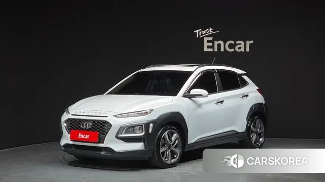 Hyundai Kona 2018 Белый из Кореи