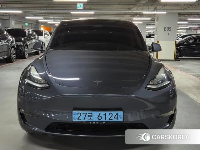 Tesla Model Y 2022 Серый из Кореи
