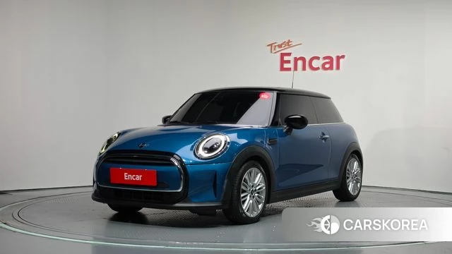 Mini Cooper 2021 Синий из Кореи
