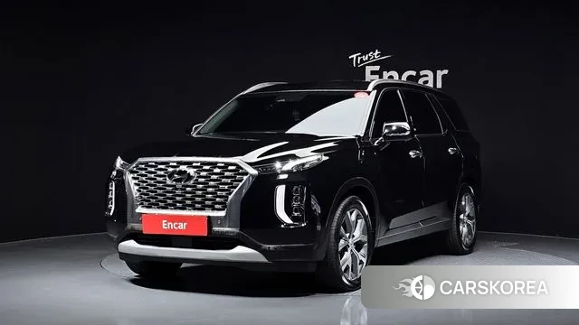 Hyundai Palisade 2021 Черный из Кореи