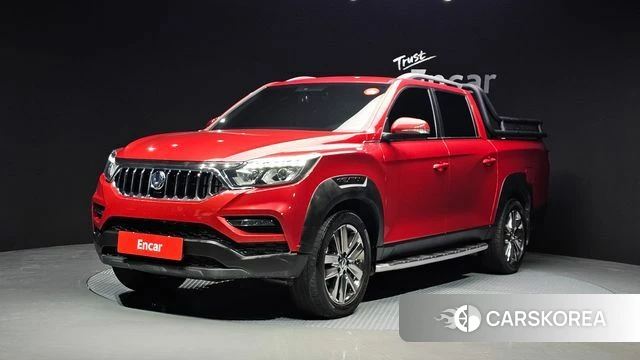 Ssangyong Rexton Sports Cannes 2020 Красный из Кореи