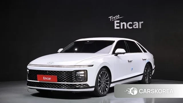 Hyundai Grandeur (GN7) 2022 Белый из Кореи