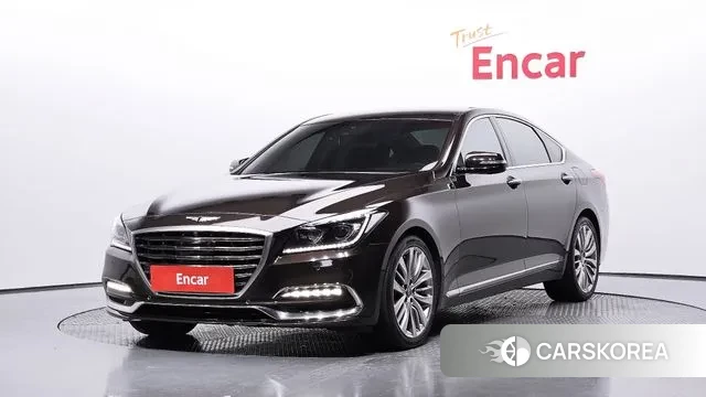 Genesis G80 2018 Коричневый из Кореи