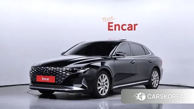 Hyundai The New Grandeur IG Hybrid 2020 Черный из Кореи